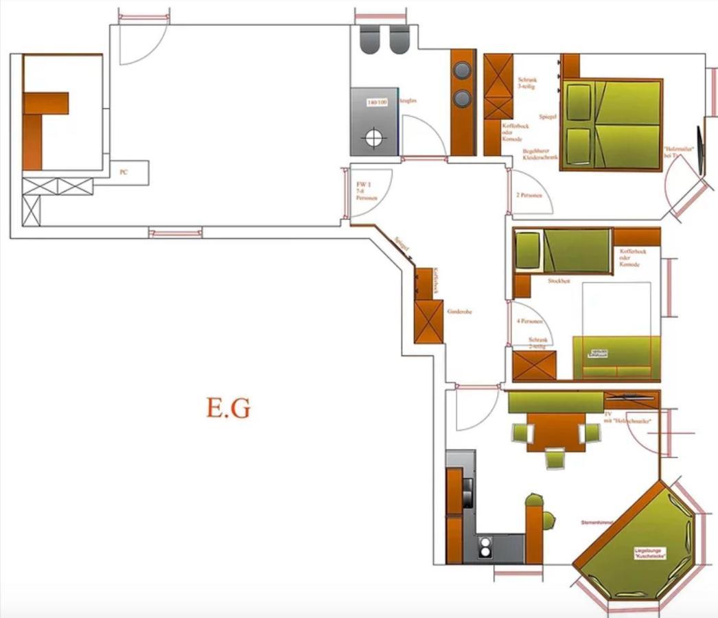 Haughof Apartement Blumenwiese 베라노 외부 사진